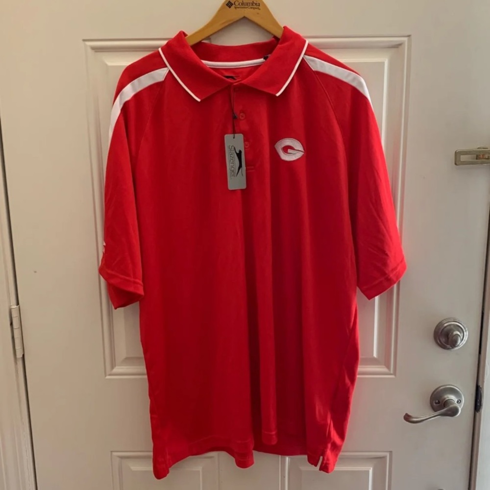 Universty of Georgia golf polo sz XXL
 NWT